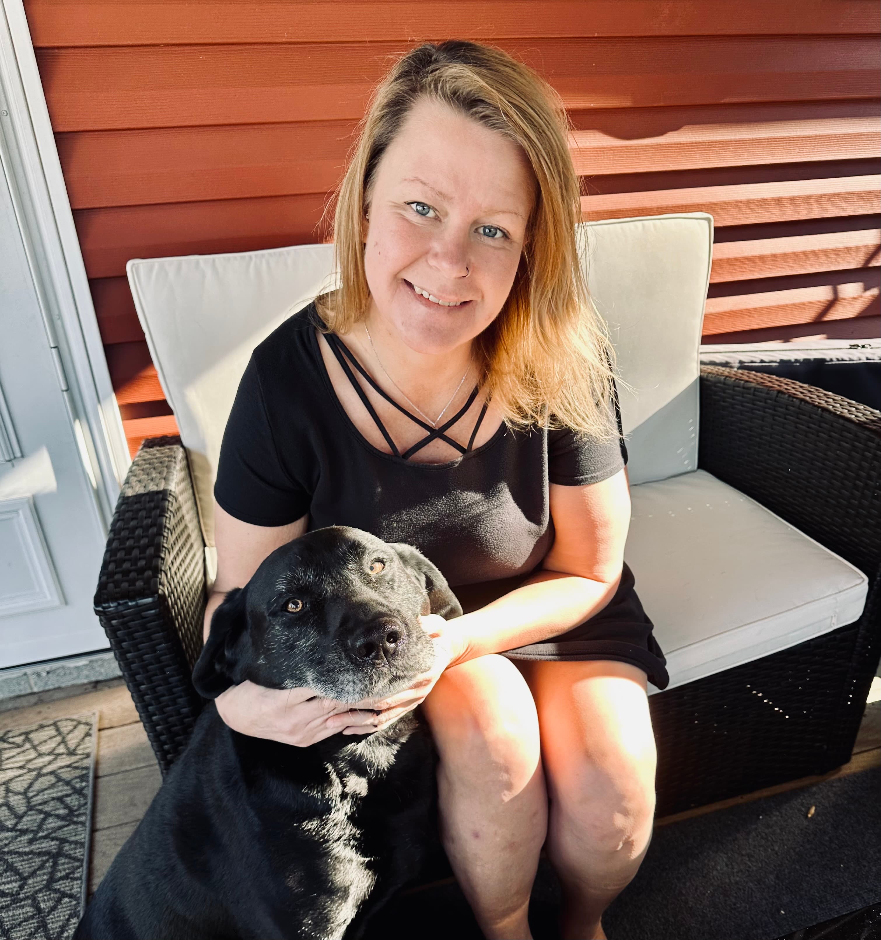 Kori with one of her best buds ๐พ